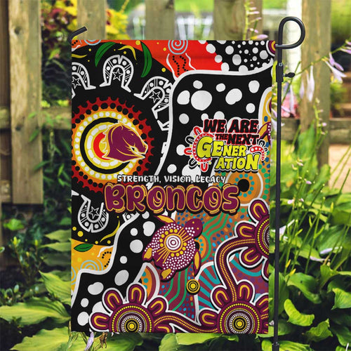 Broncos NRL Celebrating 50 Years of Naidoc Garden Flag NAIDOC Week 2025 Aboriginal
