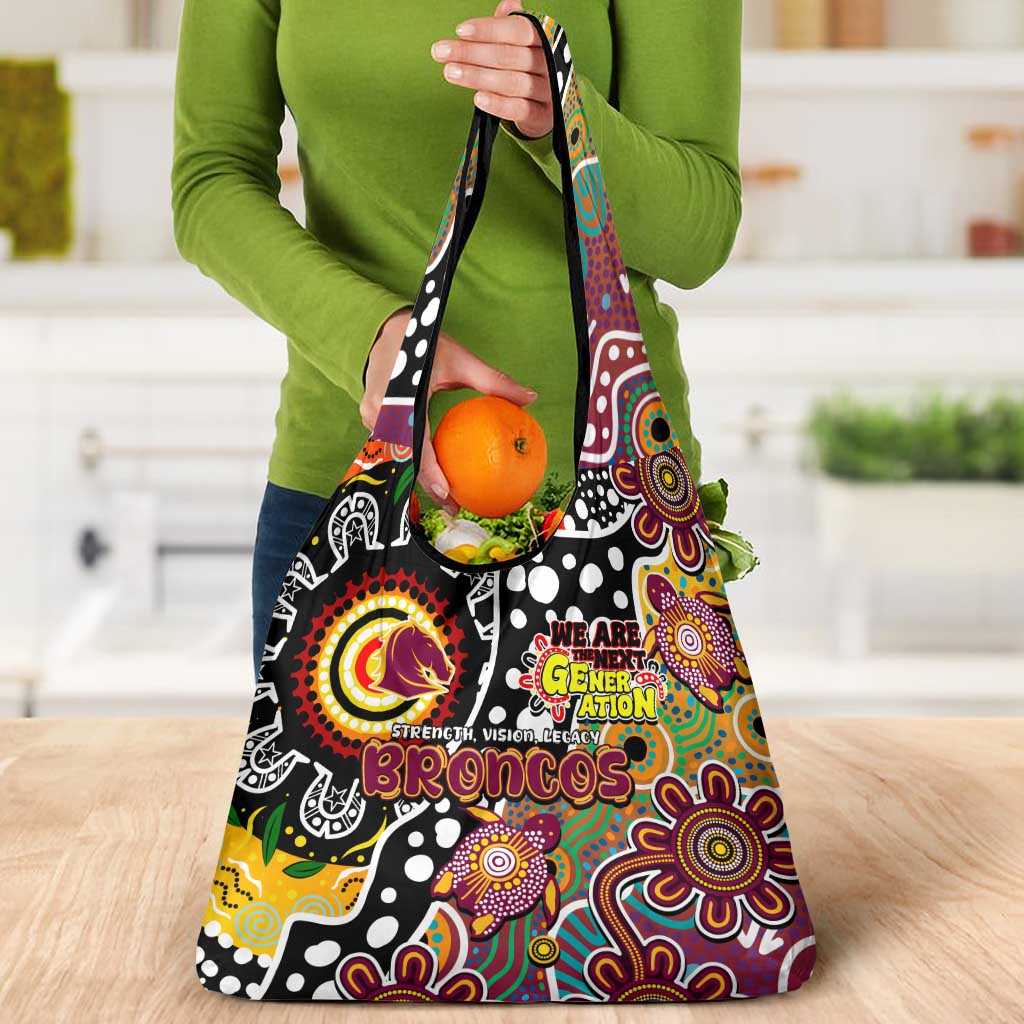 Broncos NRL Celebrating 50 Years of Naidoc Grocery Bag NAIDOC Week 2025 Aboriginal