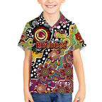 Personalised Broncos NRL Celebrating 50 Years of Naidoc Hawaiian Shirt NAIDOC Week 2025 Aboriginal