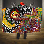 Broncos NRL Celebrating 50 Years of Naidoc Hooded Blanket NAIDOC Week 2025 Aboriginal