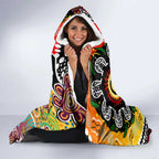 Broncos NRL Celebrating 50 Years of Naidoc Hooded Blanket NAIDOC Week 2025 Aboriginal