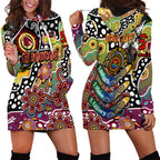 Personalised Broncos NRL Celebrating 50 Years of Naidoc Hoodie Dress NAIDOC Week 2025 Aboriginal