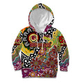 Personalised Broncos NRL Celebrating 50 Years of Naidoc Kid Hoodie NAIDOC Week 2025 Aboriginal