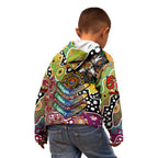 Personalised Broncos NRL Celebrating 50 Years of Naidoc Kid Hoodie NAIDOC Week 2025 Aboriginal