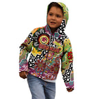 Personalised Broncos NRL Celebrating 50 Years of Naidoc Kid Hoodie NAIDOC Week 2025 Aboriginal
