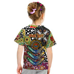 Personalised Broncos NRL Celebrating 50 Years of Naidoc Kid T Shirt NAIDOC Week 2025 Aboriginal