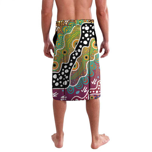 Personalised Broncos NRL Celebrating 50 Years of Naidoc Lavalava NAIDOC Week 2025 Aboriginal