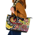 Broncos NRL Celebrating 50 Years of Naidoc Leather Tote Bag NAIDOC Week 2025 Aboriginal