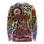 Personalised Broncos NRL Celebrating 50 Years of Naidoc Long Sleeve Shirt NAIDOC Week 2025 Aboriginal