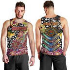 Personalised Broncos NRL Celebrating 50 Years of Naidoc Men Tank Top NAIDOC Week 2025 Aboriginal