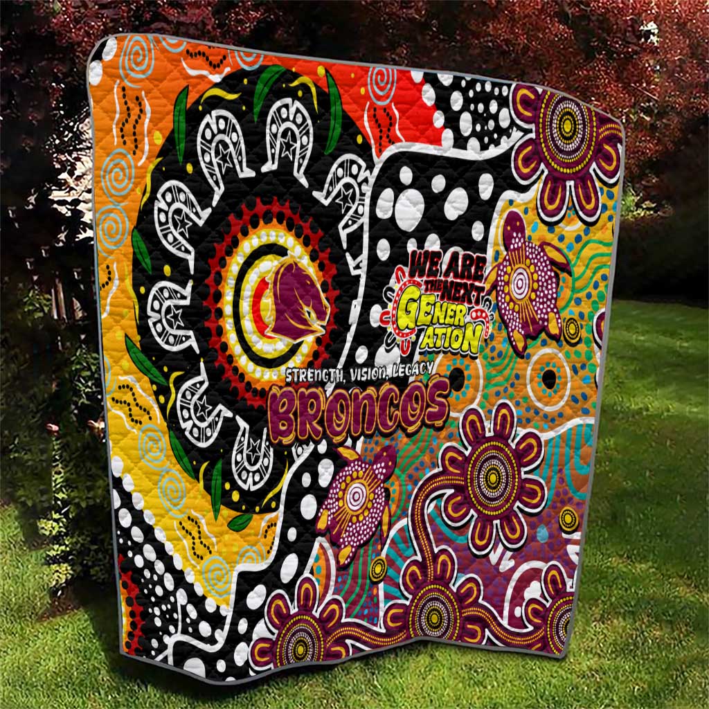 Broncos NRL Celebrating 50 Years of Naidoc Quilt NAIDOC Week 2025 Aboriginal