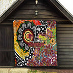 Broncos NRL Celebrating 50 Years of Naidoc Quilt NAIDOC Week 2025 Aboriginal
