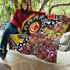 Broncos NRL Celebrating 50 Years of Naidoc Quilt NAIDOC Week 2025 Aboriginal