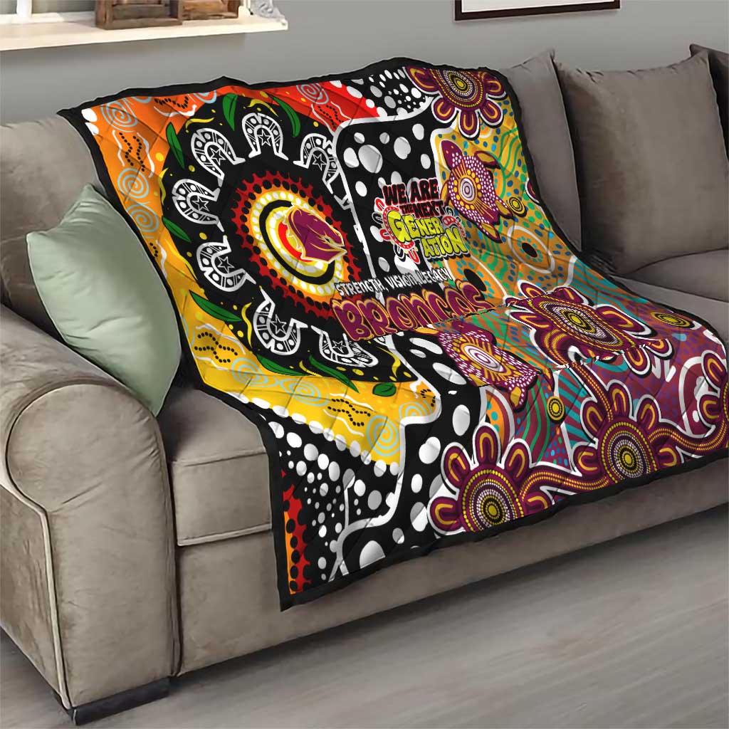 Broncos NRL Celebrating 50 Years of Naidoc Quilt NAIDOC Week 2025 Aboriginal
