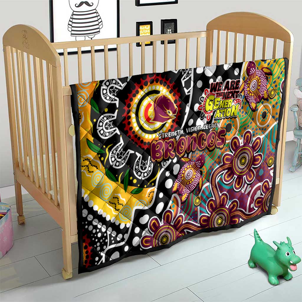 Broncos NRL Celebrating 50 Years of Naidoc Quilt NAIDOC Week 2025 Aboriginal