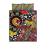 Broncos NRL Celebrating 50 Years of Naidoc Quilt Bed Set NAIDOC Week 2025 Aboriginal