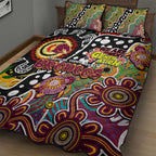 Broncos NRL Celebrating 50 Years of Naidoc Quilt Bed Set NAIDOC Week 2025 Aboriginal
