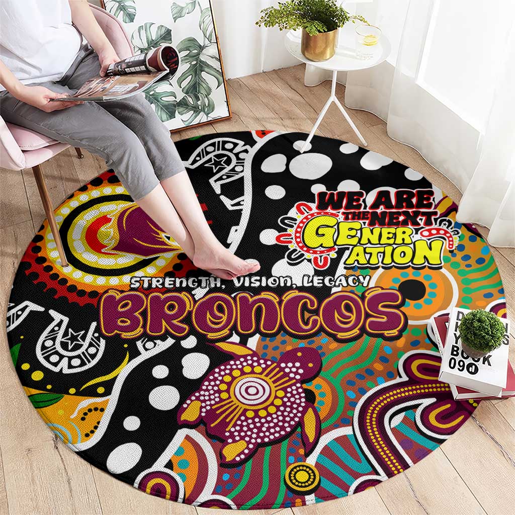Broncos NRL Celebrating 50 Years of Naidoc Round Carpet NAIDOC Week 2025 Aboriginal