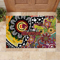 Broncos NRL Celebrating 50 Years of Naidoc Rubber Doormat NAIDOC Week 2025 Aboriginal