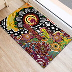 Broncos NRL Celebrating 50 Years of Naidoc Rubber Doormat NAIDOC Week 2025 Aboriginal