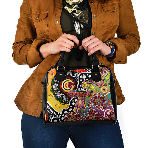 Broncos NRL Celebrating 50 Years of Naidoc Shoulder Handbag NAIDOC Week 2025 Aboriginal