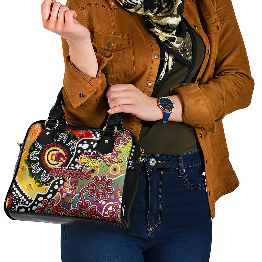Broncos NRL Celebrating 50 Years of Naidoc Shoulder Handbag NAIDOC Week 2025 Aboriginal