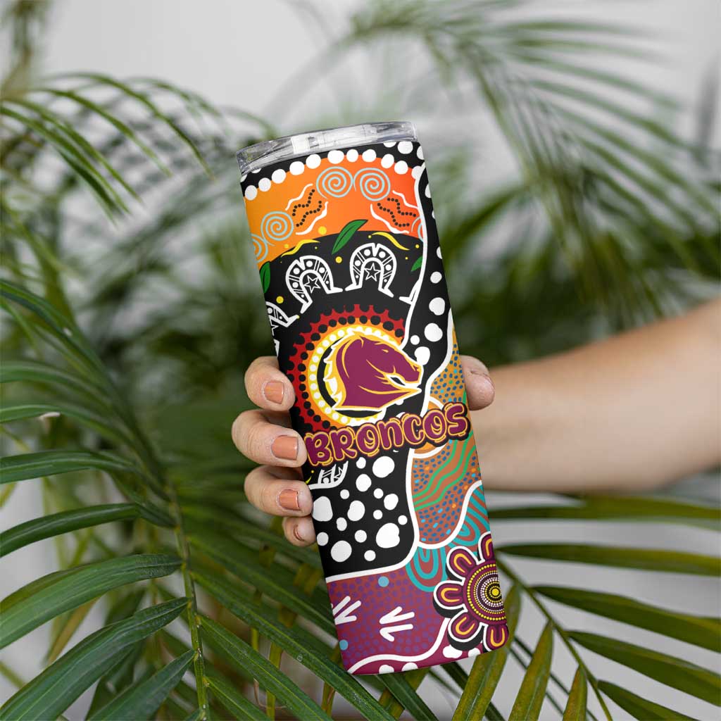 Broncos NRL Celebrating 50 Years of Naidoc Skinny Tumbler NAIDOC Week 2025 Aboriginal