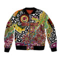 Personalised Broncos NRL Celebrating 50 Years of Naidoc Sleeve Zip Bomber Jacket NAIDOC Week 2025 Aboriginal