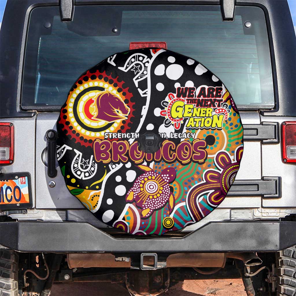 Broncos NRL Celebrating 50 Years of Naidoc Spare Tire Cover NAIDOC Week 2025 Aboriginal