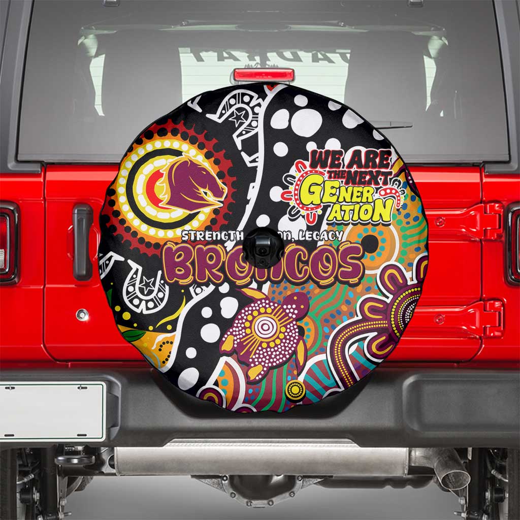 Broncos NRL Celebrating 50 Years of Naidoc Spare Tire Cover NAIDOC Week 2025 Aboriginal