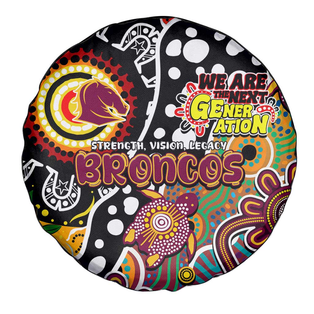Broncos NRL Celebrating 50 Years of Naidoc Spare Tire Cover NAIDOC Week 2025 Aboriginal