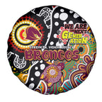 Broncos NRL Celebrating 50 Years of Naidoc Spare Tire Cover NAIDOC Week 2025 Aboriginal