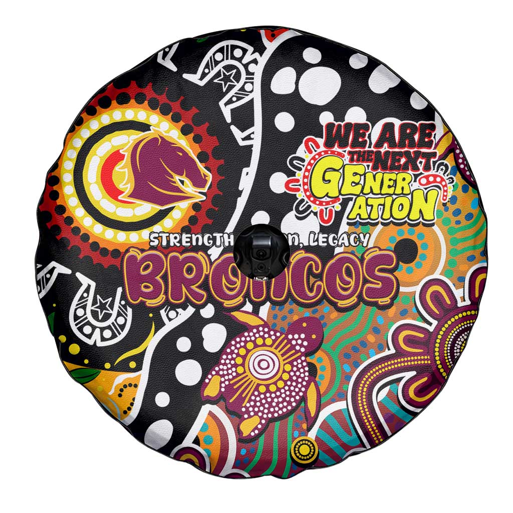 Broncos NRL Celebrating 50 Years of Naidoc Spare Tire Cover NAIDOC Week 2025 Aboriginal