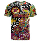 Personalised Broncos NRL Celebrating 50 Years of Naidoc T Shirt NAIDOC Week 2025 Aboriginal