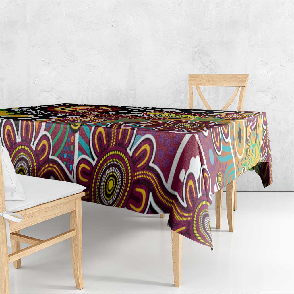 Broncos NRL Celebrating 50 Years of Naidoc Tablecloth NAIDOC Week 2025 Aboriginal