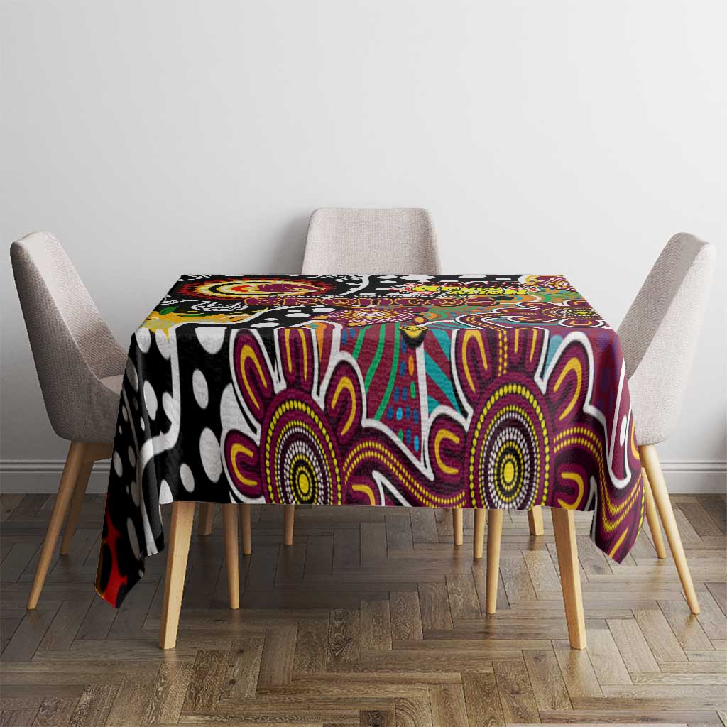 Broncos NRL Celebrating 50 Years of Naidoc Tablecloth NAIDOC Week 2025 Aboriginal