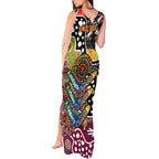 Personalised Broncos NRL Celebrating 50 Years of Naidoc Tank Maxi Dress NAIDOC Week 2025 Aboriginal
