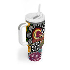 Broncos NRL Celebrating 50 Years of Naidoc Tumbler With Handle NAIDOC Week 2025 Aboriginal