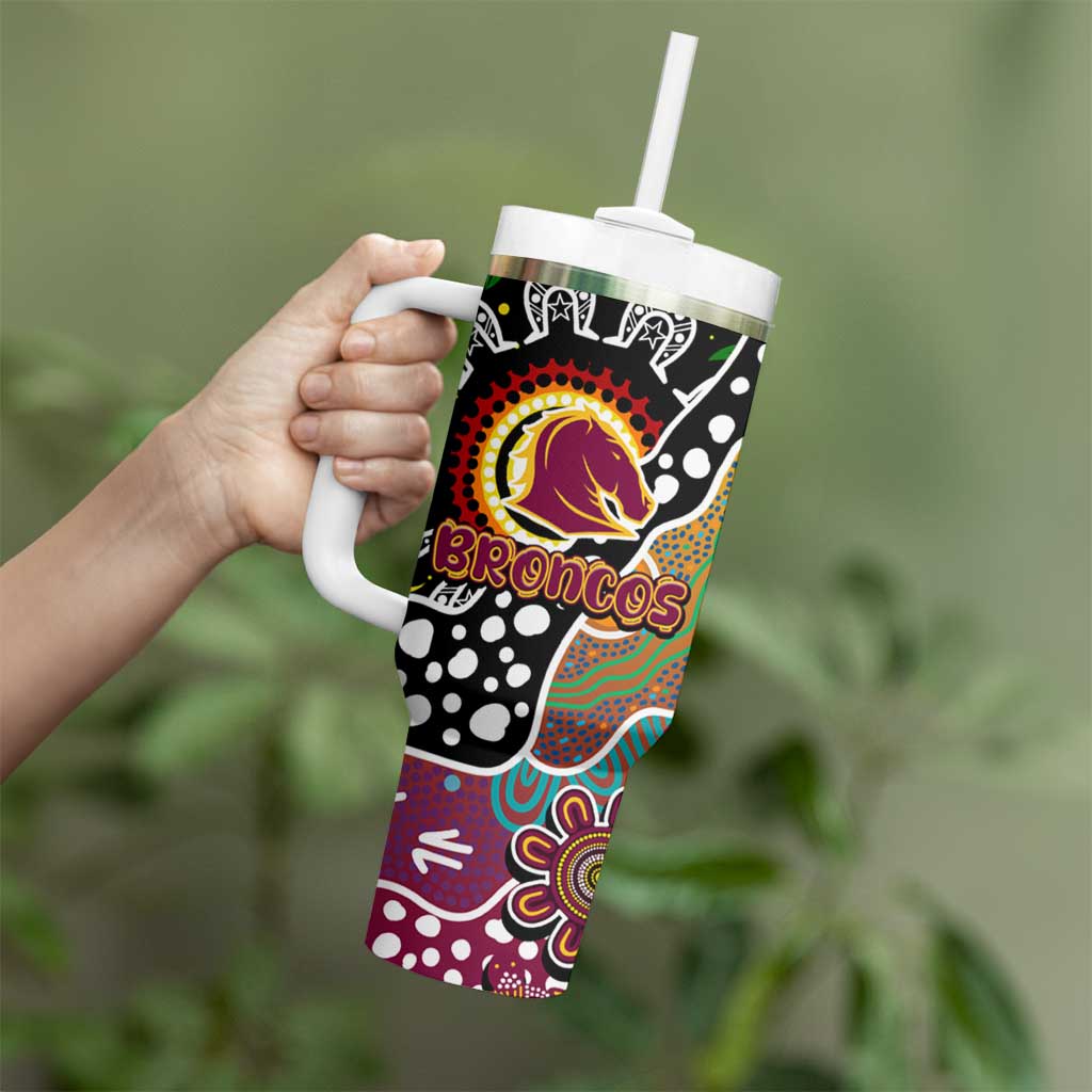 Broncos NRL Celebrating 50 Years of Naidoc Tumbler With Handle NAIDOC Week 2025 Aboriginal