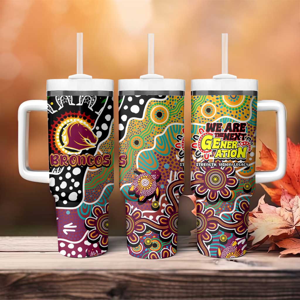 Broncos NRL Celebrating 50 Years of Naidoc Tumbler With Handle NAIDOC Week 2025 Aboriginal