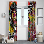 Broncos NRL Celebrating 50 Years of Naidoc Window Curtain NAIDOC Week 2025 Aboriginal