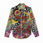 Personalised Broncos NRL Celebrating 50 Years of Naidoc Women Casual Shirt NAIDOC Week 2025 Aboriginal
