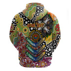 Personalised Broncos NRL Celebrating 50 Years of Naidoc Zip Hoodie NAIDOC Week 2025 Aboriginal