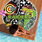 Raiders NRL Celebrating 50 Years of Naidoc Beach Blanket NAIDOC Week 2025 Aboriginal