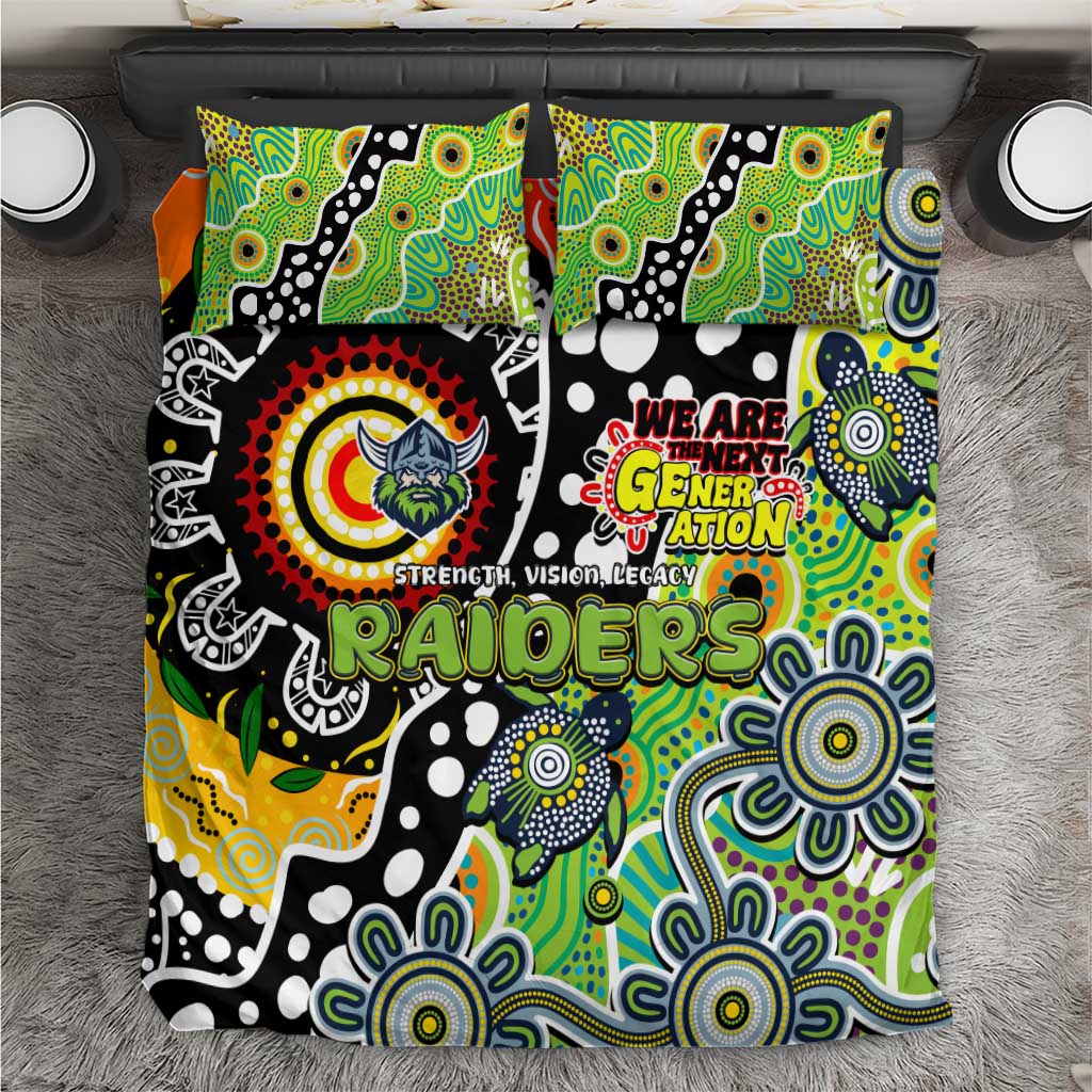 Raiders NRL Celebrating 50 Years of Naidoc Bedding Set NAIDOC Week 2025 Aboriginal