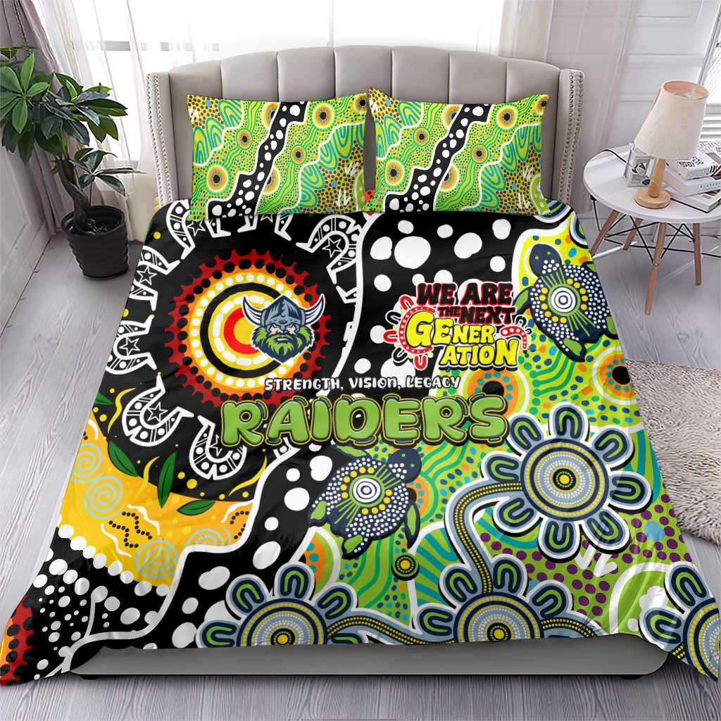 Raiders NRL Celebrating 50 Years of Naidoc Bedding Set NAIDOC Week 2025 Aboriginal