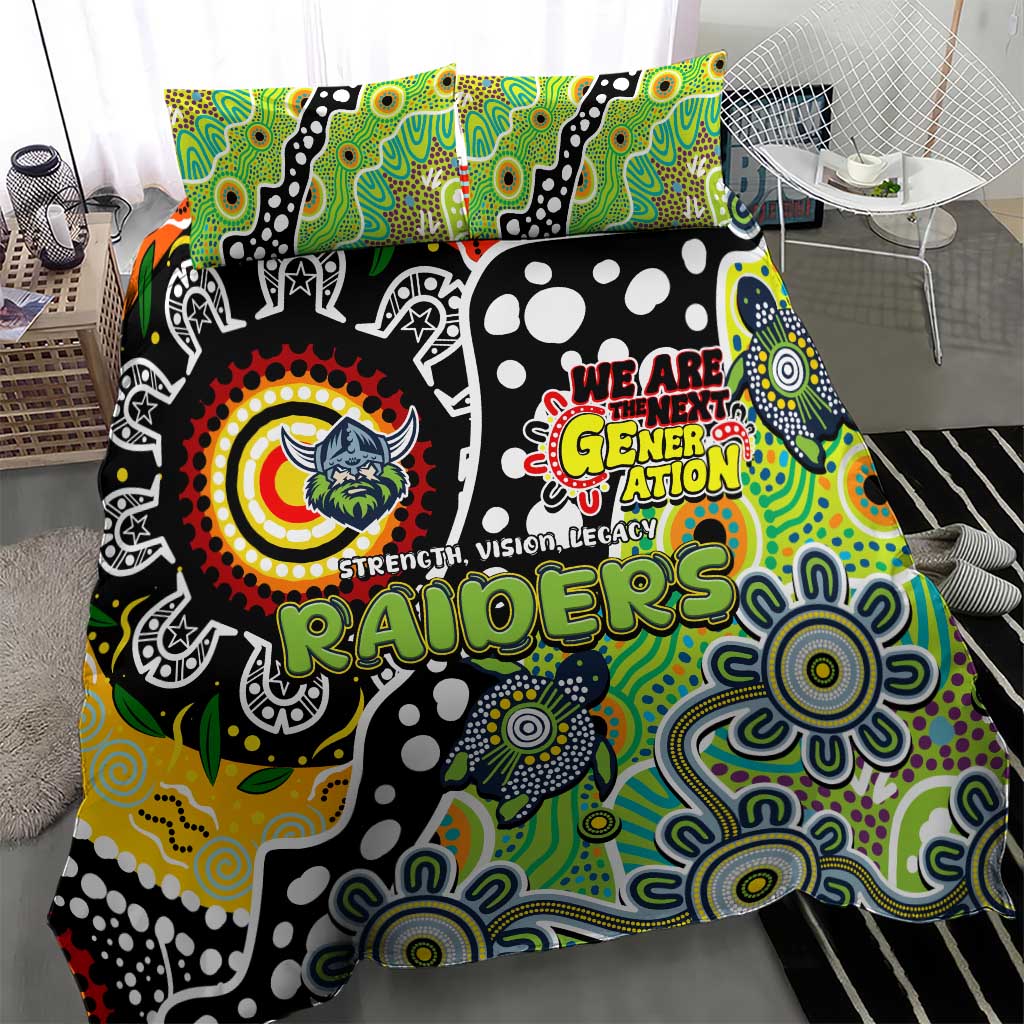 Raiders NRL Celebrating 50 Years of Naidoc Bedding Set NAIDOC Week 2025 Aboriginal