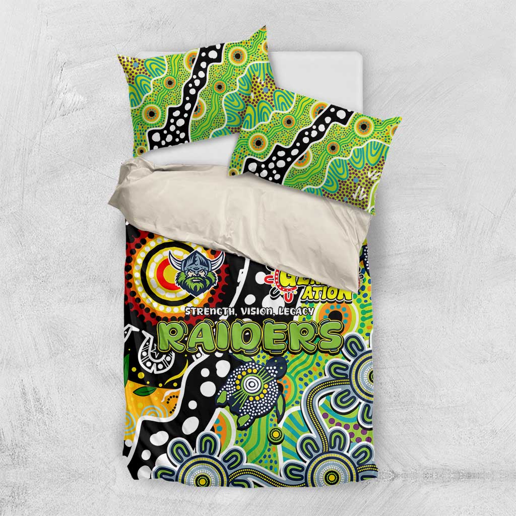 Raiders NRL Celebrating 50 Years of Naidoc Bedding Set NAIDOC Week 2025 Aboriginal