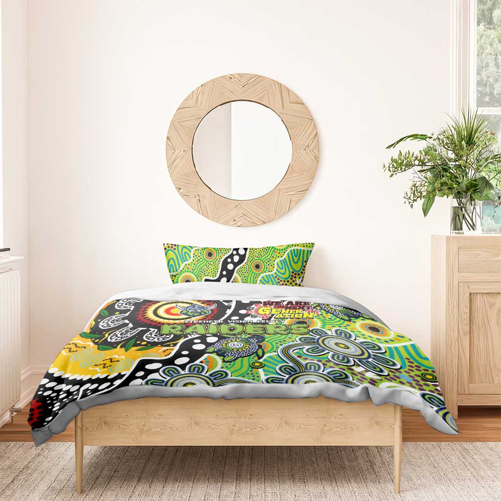 Raiders NRL Celebrating 50 Years of Naidoc Bedding Set NAIDOC Week 2025 Aboriginal