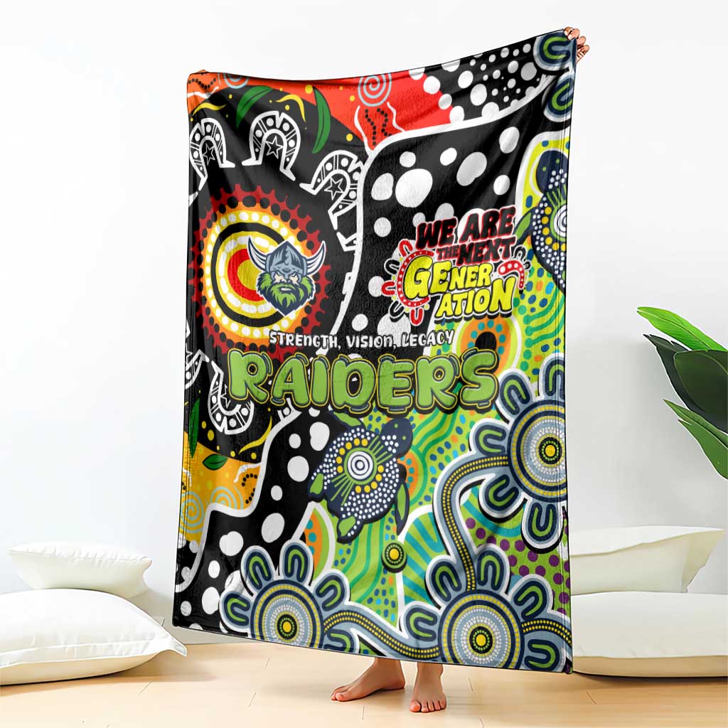 Raiders NRL Celebrating 50 Years of Naidoc Blanket NAIDOC Week 2025 Aboriginal